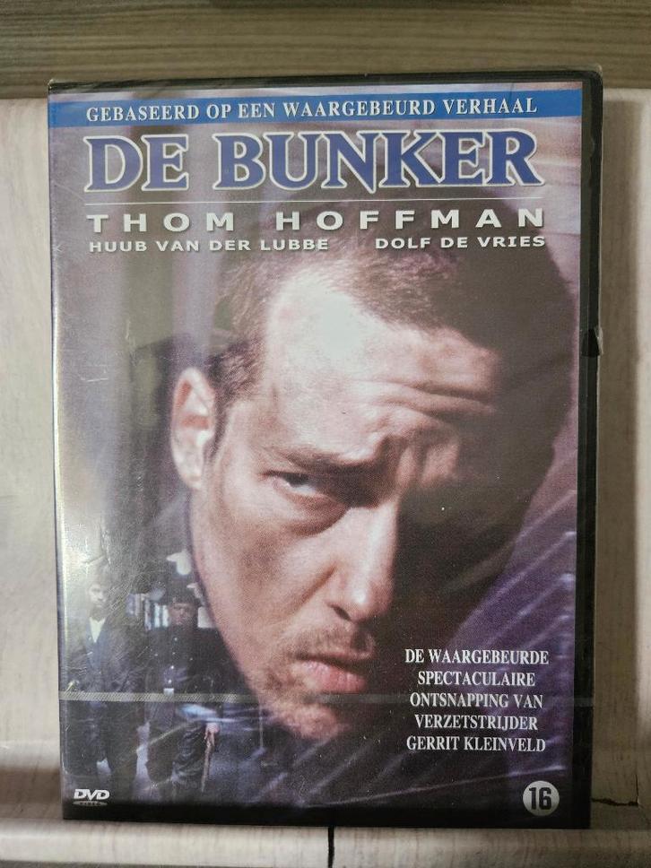 De Bunker (1992) Thom Hoffman – Dvd Oorlog NIEUW in seal, Cd's en Dvd's, Dvd's | Nederlandstalig, Nieuw in verpakking, Film, Drama