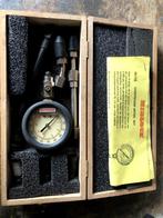 compressiemeter complete set in houten kist, Auto diversen, Ophalen of Verzenden, Zo goed als nieuw