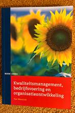 Kwaliteitsmanagement, bedrijfsvoering en organisatieontwikke, Ophalen of Verzenden, Gelezen, T. Wentink