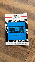 Formule 1 in/ uit rij kaart met garage plek ., Ophalen of Verzenden, Zo goed als nieuw, Formule 1