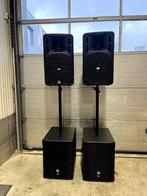 RCF ART 315A  + AS705 MK2 set, Ophalen, Zo goed als nieuw, Minder dan 500 watt, P.A.