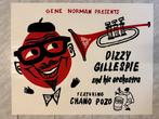 Poster Dizzy Gillespie, Verzamelen, Posters, Ophalen, Deurposter of groter, Rechthoekig Liggend, Zo goed als nieuw