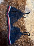 Tommy Hilfiger blauwe kanten top - Maat S, Ophalen of Verzenden, Blauw, BH