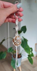 Bloemagaat hanger, Sieraden, Tassen en Uiterlijk, Edelstenen, Ophalen of Verzenden, Nieuw