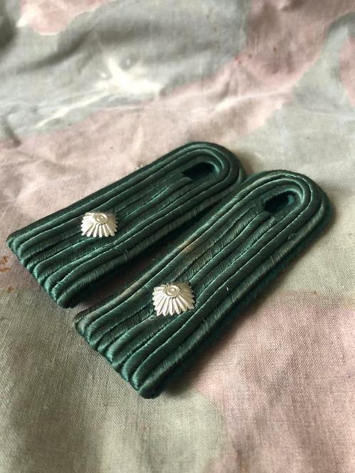 pre-war/ww2 unterförster schulterklappen, Verzamelen, Militaria | Tweede Wereldoorlog, Landmacht, Duitsland, Ophalen of Verzenden