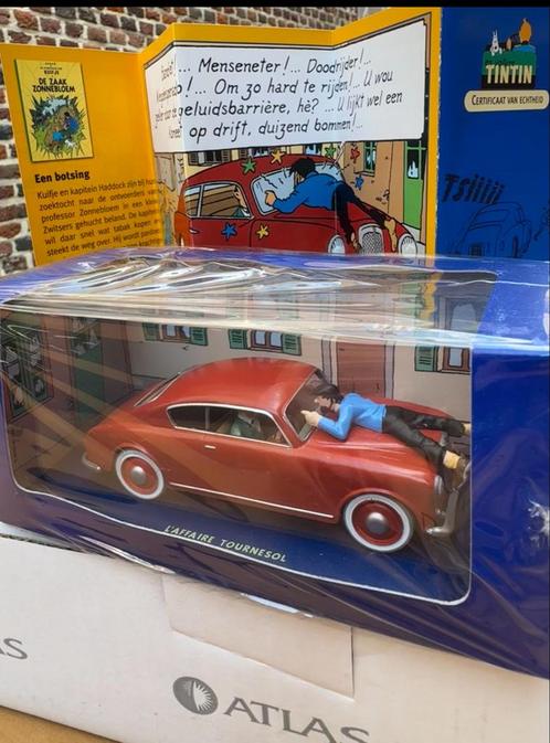 Kuifje auto lancia aurelia 1:43 atlas nieuw, Verzamelen, Stripfiguren, Nieuw, Kuifje, Ophalen of Verzenden