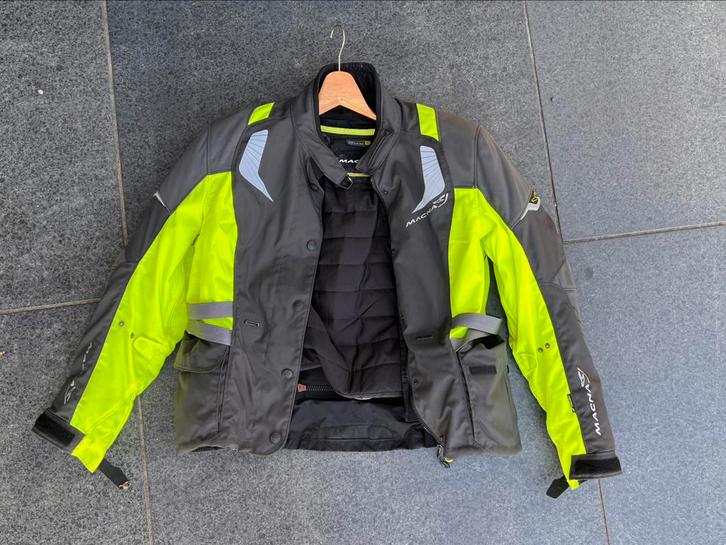 Te Koop: Macna dames motorjas (maat XL)-nauwelijks gedragen, Motoren, Kleding | Motorkleding, Jas | textiel, Dames, Tweedehands