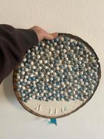 Beschuit met Muisjes Houten Decoratie, Ophalen, Gebruikt