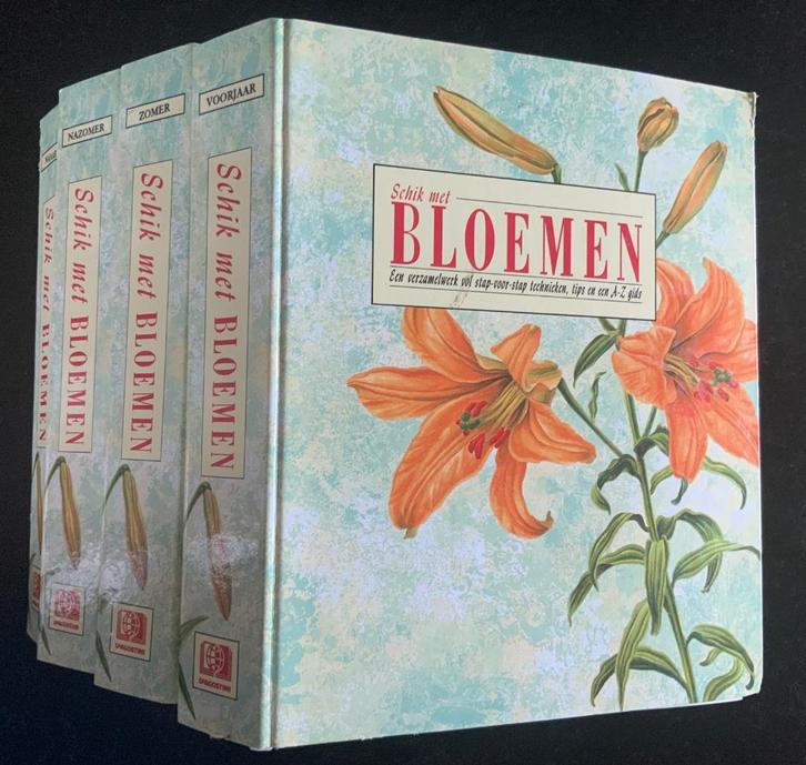 Schik met bloemen, 52 delen, compleet. 1664 pagina’s. Een pr, Hobby en Vrije tijd, Overige Hobby en Vrije tijd, Zo goed als nieuw