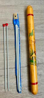 Antieke breinaalden koker, Ophalen of Verzenden, Zo goed als nieuw, Breien