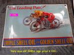 Shell reclame borden, Verzamelen, Merken en Reclamevoorwerpen, Ophalen, Zo goed als nieuw, Reclamebord