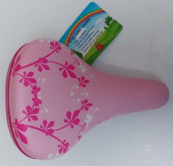 Degelijke Kinderfietszadel, roze (NIEUW!) beschikbaar voor biedingen