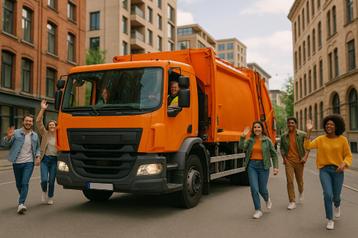 Chauffeur Bedrijfsafval (Achterlader ) ZZP  beschikbaar voor biedingen