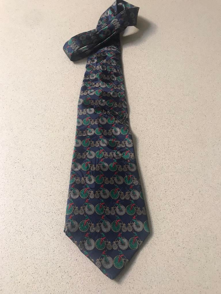 Nationale Nederlanden stropdas 100 % zijde., Verzamelen, Ophalen of Verzenden, Nieuw, Gebruiksvoorwerp