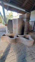 Betonnen planten bakken., Gebruikt, Minder dan 30 cm, Ophalen of Verzenden, Beton