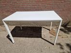 tafel ikea wit metaal, op wieltjes, Ophalen of Verzenden