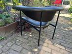 De Meander Gamma Fauteuil stoel van Rudolf Wolf, Huis en Inrichting, Ophalen, Dutch Design Italian Vintage retro, Zwart, Zo goed als nieuw