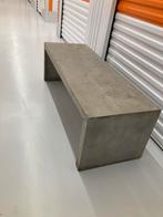 Strakke betonnen bank, Tuin en Terras, Ophalen, Gebruikt, Overige materialen