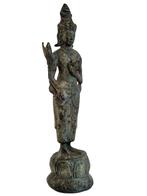 Vierarmige Avalokiteshvara bronzen bodhisattva, Ophalen of Verzenden, Gebruikt