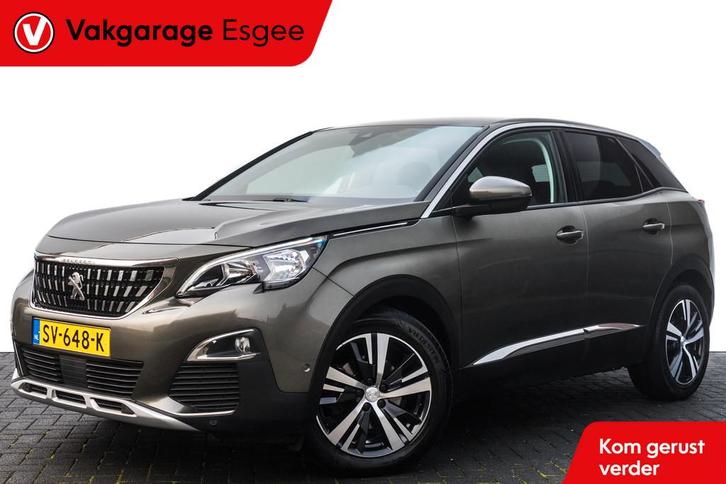 Peugeot 3008 1.2 131 PK Allure Automaat | Clima | Navi | Pdc, Auto's, Peugeot, Bedrijf, Te koop, ABS, Achteruitrijcamera, Airbags