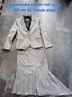 WE Mantelpakje Maat 42 - Zo goed als nieuw!, Kleding | Dames, Jasjes, Kostuums en Pakken, Kostuum of Pak, WE, Maat 42/44 (L), Ophalen of Verzenden