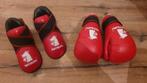 Leuke set Matsuru beschermers te koop, Ophalen, Gebruikt, Taekwondo, Maat XS of kleiner
