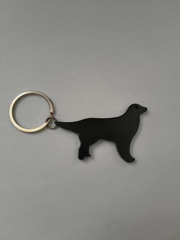 Hond sleutelhanger (zwart) beschikbaar voor biedingen