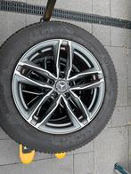 Te koop winterbanden met aluminium velgen, Auto-onderdelen, Banden en Velgen, 215 mm, Banden en Velgen, 17 inch, Winterbanden