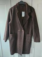 Teddy coat tussenjas one size 38-46, Kleding | Dames, Ophalen of Verzenden, Zo goed als nieuw, Maat 38/40 (M), Bruin