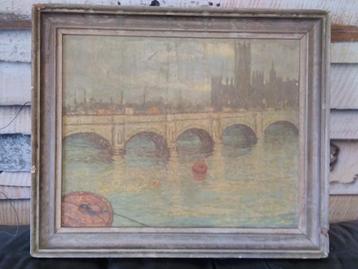 Bridge on the thames claude monet  beschikbaar voor biedingen