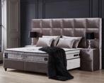 Opbergboxspring Venezia Incl. Matras & Topper Dreambedden, Nieuw, 180 cm, Ophalen of Verzenden, Tweepersoons