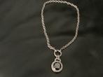 Prachtige “Ti Sento” Zilveren 925 Halsketting, Ophalen of Verzenden, Zo goed als nieuw, Zilver