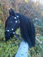 Hobbyhorse Fries, zwart met lange zwarte manen, Ophalen of Verzenden, Nieuw