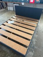 Ikea  bed 160x200cm grijs, Huis en Inrichting, Slaapkamer | Boxsprings, Ophalen, Nieuw