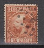 NVPH Nederland 9 puntstempel 2 ALMELO Willem III 1867, Postzegels en Munten, Postzegels | Nederland, Verzenden, T/m 1940, Gestempeld
