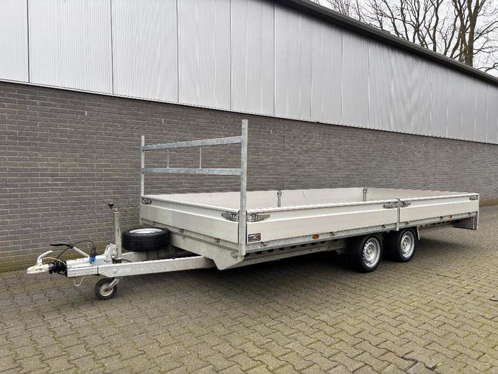 Henra PL 3000 kg multitransporter 503x222 cm + oprijplaten!, Auto diversen, Aanhangers en Bagagewagens, Gebruikt, Ophalen of Verzenden