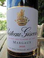 Chateau Giscours 2010 Topjaar ! 94 Parker, Frankrijk, Ophalen of Verzenden, Zo goed als nieuw, Rode wijn