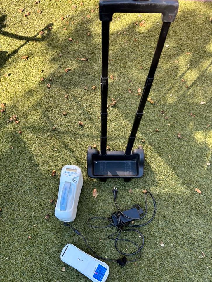 Inogen one zuurstofconcentrairtor + accessoires, Tuin en Terras, Buitenverlichting, Zo goed als nieuw, Ophalen
