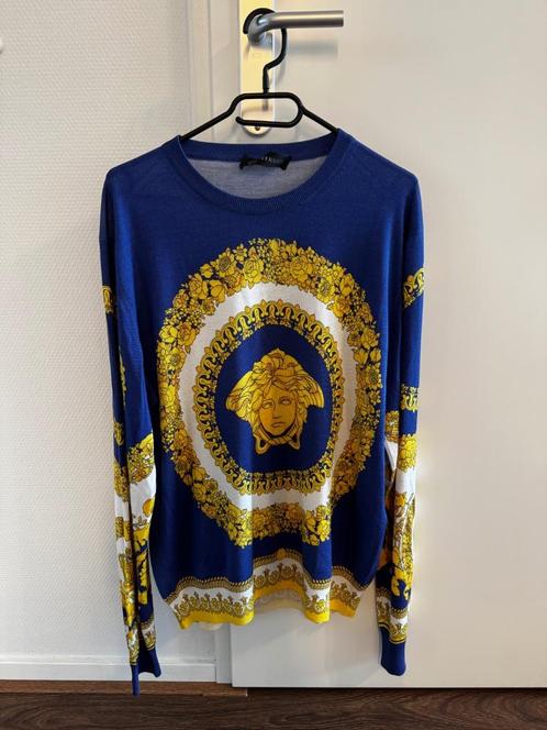 Versace zijden Medusa shirt, Kleding | Heren, T-shirts, Zo goed als nieuw, Maat 52/54 (L), Overige kleuren, Ophalen