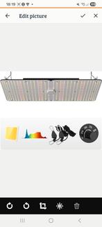 Vevor Groeilamp 150W & 300W - Full Spectrum Kweeklamp, Ophalen, Zo goed als nieuw, Kweeklamp