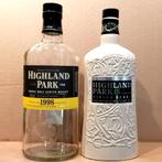 Highland Park 12 LEGE whisky flessen, Ophalen of Verzenden, Gebruikt, Verpakking