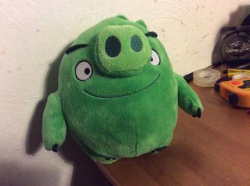 Knuffel varken van Angry Birds. 20 cm. Uitstekende staat beschikbaar voor biedingen