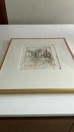 Anton Heijboer Originele Ets, Antiek en Kunst, Kunst | Etsen en Gravures, Ophalen
