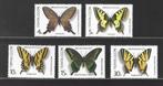 Rusland 5678-5682 Insecten vlinder motten 1987 serie PF, Dier of Natuur, Verzenden, Postfris