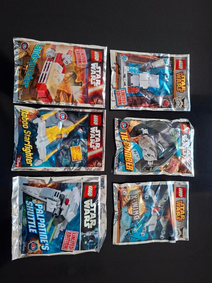 6x Lego Star Wars Limited Edition Setjes, Kinderen en Baby's, Speelgoed | Duplo en Lego, Nieuw, Lego, Complete set, Ophalen of Verzenden