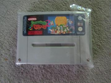 Snes spel: Lemmings 2 in plastic zonder doos en boekje beschikbaar voor biedingen
