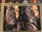 Black vrouw plexiglas, Ophalen of Verzenden