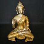 Shakyamuni boeddha beeld – brons – 28cm hoog – india, Ophalen of Verzenden, Nieuw