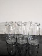 Glazen potten zonder deksel, 15 cm x 6 cm, Ophalen, Zo goed als nieuw, Glas, Pot, Bus of Blik