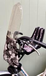 Bobike voorzitje met windscherm, Voorzitje, Ophalen of Verzenden, Bobike, Gebruikt